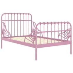 VidaXL Ausziehbett Rosa Metall 80x130/200 Cm Ausziehbett -Mytoys Home Store 30064959 03