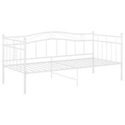 VidaXL Schlafsofa Bettgestell Weiß Metall 90x200 Cm Schlafsofa-Rahmen 9 VidaXL Schlafsofa Bettgestell Weiß Metall 90x200 Cm Schlafsofa-Rahmen -Mytoys Home Store 30065289 04