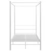 VidaXL Himmelbett Weiß Metall 120x200 Cm Bettrahmen -Mytoys Home Store 30065309 01
