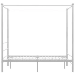 VidaXL Himmelbett Weiß Metall 140x200 Cm Bettrahmen -Mytoys Home Store 30065313 04