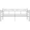 VidaXL Schlafsofa Bettgestell Grau Metall 90x200 Cm Schlafsofa-Rahmen 1 VidaXL Schlafsofa Bettgestell Grau Metall 90x200 Cm Schlafsofa-Rahmen -Mytoys Home Store 30065328 01