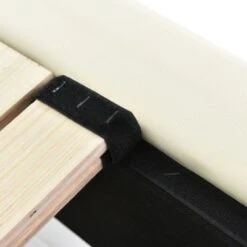 Merax Polsterbett Doppelbett 160x200cm Aus Kunstleder Mit Lattenrost, LED-Beleuchtung Und Verstellbarem Kopfteil 11 Merax Polsterbett Doppelbett 160x200cm Aus Kunstleder Mit Lattenrost, LED-Beleuchtung Und Verstellbarem Kopfteil -Mytoys Home Store 30136363 04