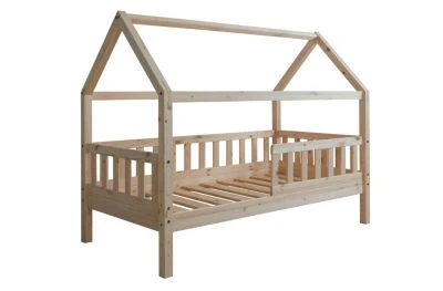 TICAA Kinderbett Hausbett "Kay" 80x160 Kiefer Natur 3 TICAA Kinderbett Hausbett "Kay" 80x160 Kiefer Natur