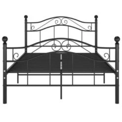 VidaXL Bett Schwarz Metall 120x200 Cm Bettgestell -Mytoys Home Store 30202238 04