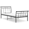 VidaXL Bettgestell Weiß Metall 100x200 Cm Bettrahmen -Mytoys Home Store 30202979 01