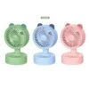 Brighten 1PC Desktop Kleinen Mini-Ventilator Drei Geschwindigkeiten Desktop USB Wiederaufladbare Student Buero Leise Cartoon Kleinen Elektrischen Ventilator -Mytoys Home Store 30339332 01