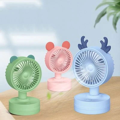 Brighten 1PC Desktop Kleinen Mini-Ventilator Drei Geschwindigkeiten Desktop USB Wiederaufladbare Student Buero Leise Cartoon Kleinen Elektrischen Ventilator 4 Brighten 1PC Desktop Kleinen Mini-Ventilator Drei Geschwindigkeiten Desktop USB Wiederaufladbare Student Buero Leise Cartoon Kleinen Elektrischen Ventilator – Bild 2