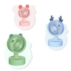 Brighten 1PC Desktop Kleinen Mini-Ventilator Drei Geschwindigkeiten Desktop USB Wiederaufladbare Student Buero Leise Cartoon Kleinen Elektrischen Ventilator 12 Brighten 1PC Desktop Kleinen Mini-Ventilator Drei Geschwindigkeiten Desktop USB Wiederaufladbare Student Buero Leise Cartoon Kleinen Elektrischen Ventilator -Mytoys Home Store 30339332 05