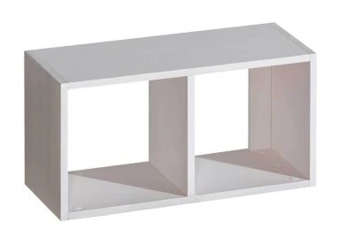 Feldmann-Wohnen Wandregal Regal Uni 72x25x37cm 2 Fächer 3 Feldmann-Wohnen Wandregal Regal Uni 72x25x37cm 2 Fächer