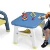 COSTWAY® 3 Tlg. Kindersitzgruppe Mit Bausteinen Dinosaurierdesign -Mytoys Home Store 30417044 01