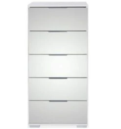 Wimex Schubladenkommode Easy Plus Schlafzimmerkommode 49cm Mit 5 Schubladen & Spiegelfront