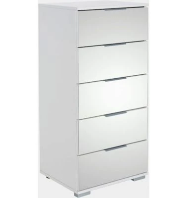 Wimex Schubladenkommode Easy Plus Schlafzimmerkommode 49cm Mit 5 Schubladen & Spiegelfront 5 Wimex Schubladenkommode Easy Plus Schlafzimmerkommode 49cm Mit 5 Schubladen & Spiegelfront – Bild 3