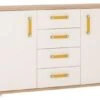 Feldmann-Wohnen Sideboard Alex Kommode 2-türig Mit 4 Schubladen -Mytoys Home Store 30665858 01