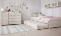 Feldmann-Wohnen Jugendzimmer Standregal Angel Bücherregal 84cm Grifflos Mit 1 Schublade -Mytoys Home Store 30721405 05