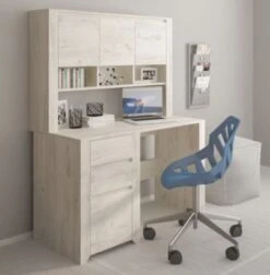 Feldmann-Wohnen Jugendzimmer Standregal Angel Bücherregal 84cm Grifflos Mit 1 Schublade -Mytoys Home Store 30721405 06