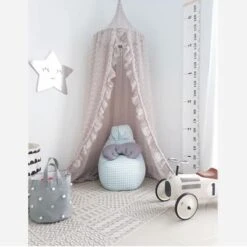 Syntek Kinderhaus Spitze Kinderbett Vorhang Chiffon Moskitonetz Kinderbett Vorhang Moskitonetz 9 Syntek Kinderhaus Spitze Kinderbett Vorhang Chiffon Moskitonetz Kinderbett Vorhang Moskitonetz -Mytoys Home Store 30819906 04