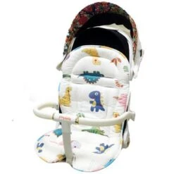 Syntek Baumwollkissen Kinderwagen Kissen Esszimmerstuhl Baumwollkissen Kinderwagen Sitz Kissen