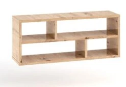 Feldmann-Wohnen Wandregal Regal Livia 80x22x35cm Artisan Eiche