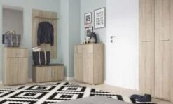 Feldmann-Wohnen Schuhkommode Gemini Schuhschrank 50cm 1-türig Mit 1 Schublade 9 Feldmann-Wohnen Schuhkommode Gemini Schuhschrank 50cm 1-türig Mit 1 Schublade -Mytoys Home Store 31279082 04