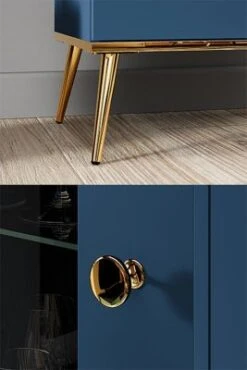 Feldmann-Wohnen Standvitrine Marine Vitrine 55x40x190cm -Mytoys Home Store 31279292 04