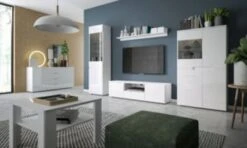 Feldmann-Wohnen Hochkommode Paris Schubladenkommode 60x40x120cm Grifflos -Mytoys Home Store 31279611 04