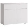 Feldmann-Wohnen Kommode Paris Sideboard 100x40x81,5cm 2-türig Grifflos -Mytoys Home Store 31279683 01