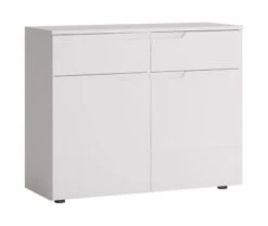 Feldmann-Wohnen Kommode Paris Sideboard 100x40x81,5cm 2-türig Grifflos