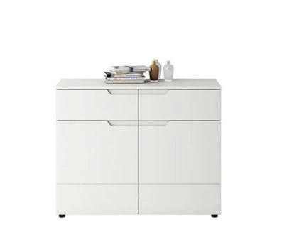 Feldmann-Wohnen Kommode Paris Sideboard 100x40x81,5cm 2-türig Grifflos 4 Feldmann-Wohnen Kommode Paris Sideboard 100x40x81,5cm 2-türig Grifflos – Bild 2