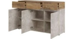 Feldmann-Wohnen Sideboard Rimini Kommode 135cm Grifflos 3-türig -Mytoys Home Store 31279841 03