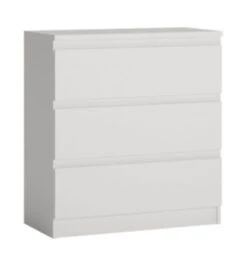 Feldmann-Wohnen Kommode Viva Sideboard Schubladenkommode 77x40x104cm Grifflos