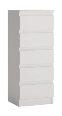 Feldmann-Wohnen Hochkommode Viva Schubladenkommode 40x40x104cm Grifflos