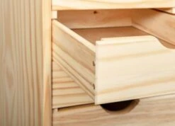 Inter Link Rollcontainer TONJA, Kiefer Massiv, Natur Lackiert -Mytoys Home Store 3402669 05