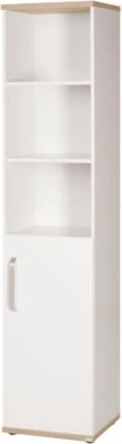 Roba Standregal PIA Mit Standregal, Weiß/Eiche Sand