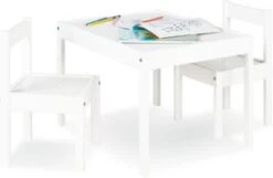 Pinolino Sitzgruppe Sina, 3-tlg., Kiefer, Weiß