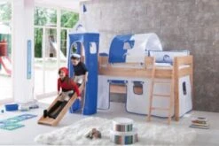 Relita Tunnel Zu Hoch- & Etagenbetten, 75 Cm, Delphin Weiß