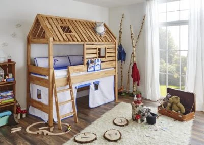 Relita Betttasche Für Hoch- & Etagenbetten, Delphin Weiß 4 Relita Betttasche Für Hoch- & Etagenbetten, Delphin Weiß – Bild 2