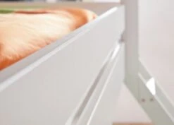 Relita Etagenbett Mike, Buche Massiv, Weiß, 90/140 X 200 Cm -Mytoys Home Store 4204046 03