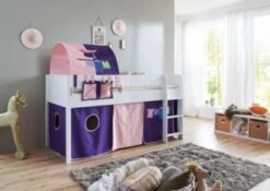Relita Tunnel Zu Hoch- & Etagenbetten, 75 Cm, Rosa-violett