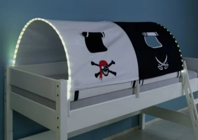 Relita Tunnel Inkl. LED-Beleuchtung Zu Hoch- & Etagenbetten, 150 Cm, Pirat 3 Relita Tunnel Inkl. LED-Beleuchtung Zu Hoch- & Etagenbetten, 150 Cm, Pirat