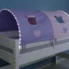 Relita Tunnel Inkl. LED-Beleuchtung Zu Hoch- & Etagenbetten, 150 Cm, Lila-rosa -Mytoys Home Store 4204101 01