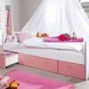 Relita Sofabett Bonny, Weiß/rosa, 90 X 200 Cm -Mytoys Home Store 4204123 01
