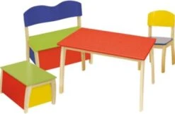 Roba Kinderbank, MDF Bunt Lackiert -Mytoys Home Store 4215164 05