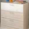 PARISOT Schubkastenkommode "Charly 23" Akazie-Weiß -Mytoys Home Store 4216398 01