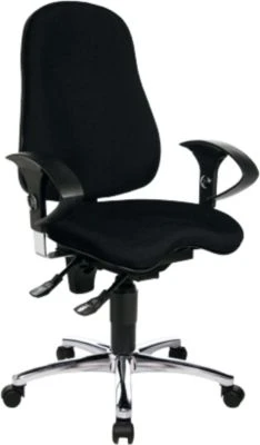 TOPSTAR Drehstuhl 10-10 Sitness 10, Schwarz