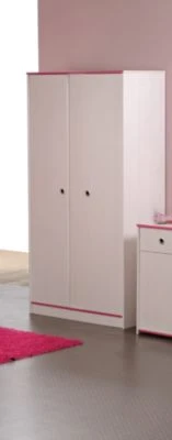 PARISOT Kleiderschrank 2-türig "Smoozy 11" Weiß