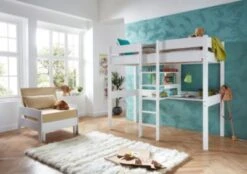 Relita Zusatz-Sessel NOEL, Buche Massiv, Weiß Lackiert