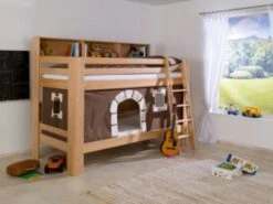 Relita Vorhangset Für Spielbett Inkl. Hakenband, MAGNUM, BENI Und JAN, Burg