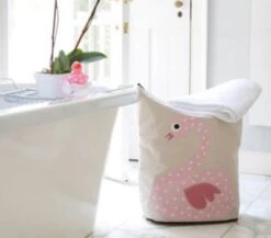 3 Sprouts Wäschekorb Schwan, 59 X 48 Cm 10 3 Sprouts Wäschekorb Schwan, 59 X 48 Cm -Mytoys Home Store 5098241 04