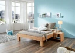 Relita Futonbett MANUELA, Kernbuche Massiv, Geölt, 90 X 200 Cm -Mytoys Home Store 5117155 04