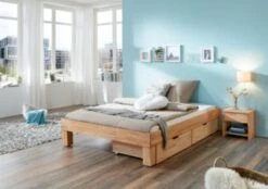 Relita Futonbett MANUELA, Kernbuche Massiv, Geölt, 90 X 200 Cm -Mytoys Home Store 5117155 06